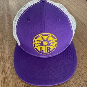 New Era Lakers hat purple/yellow/white